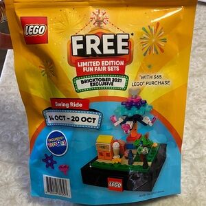 Lego swing ride - Toys R Us limited edition fun fair set